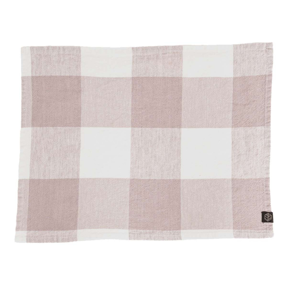 Serviettes ou Set de Table PALMA II en Lin Lavé et coton
