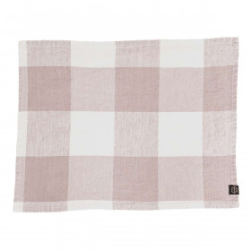 Serviettes ou Set de Table PALMA II en Lin Lavé et coton