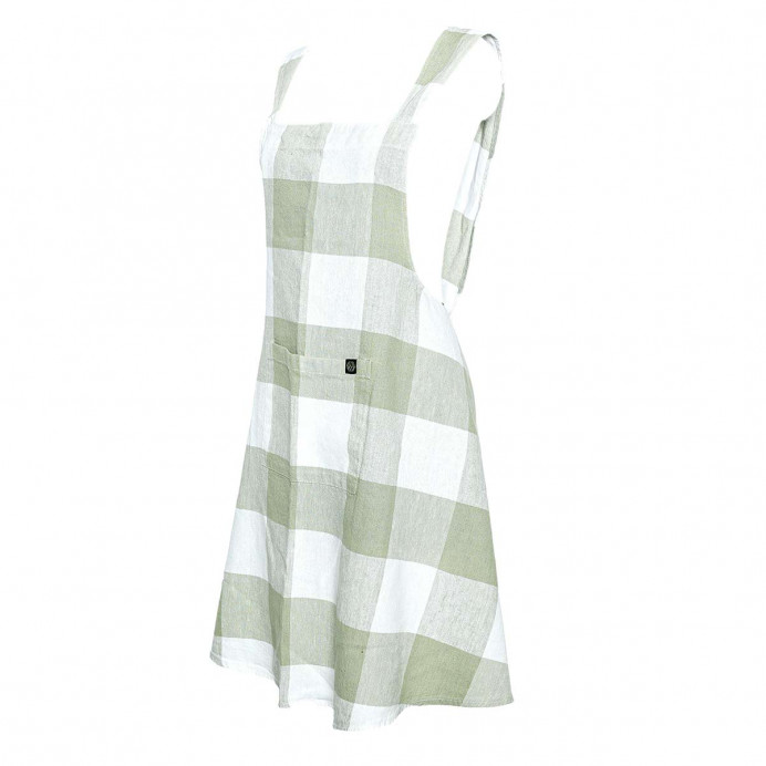 Harmony Textile - Haomy Tablier de Cuisine PALMA II en Lin Lavé