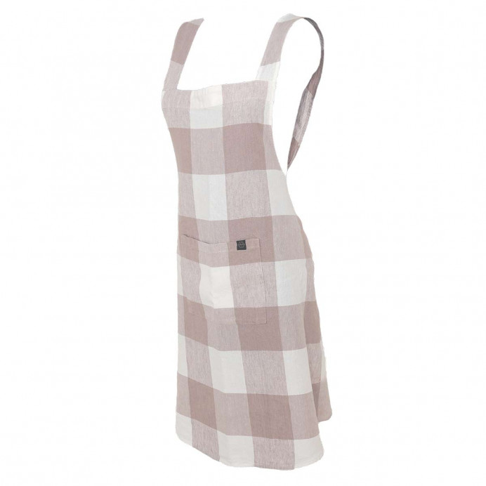 Harmony Textile - Haomy Tablier de Cuisine PALMA II en Lin Lavé