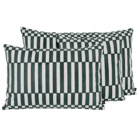 Housse de Coussin CANCUN en Coton Brodé