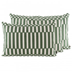 Housse de Coussin CANCUN en Coton Brodé