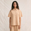 Chemise Manches Courtes Petit Col Leon