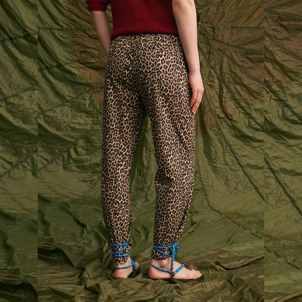 Pantalon Taille Elastiquée Baobab Print