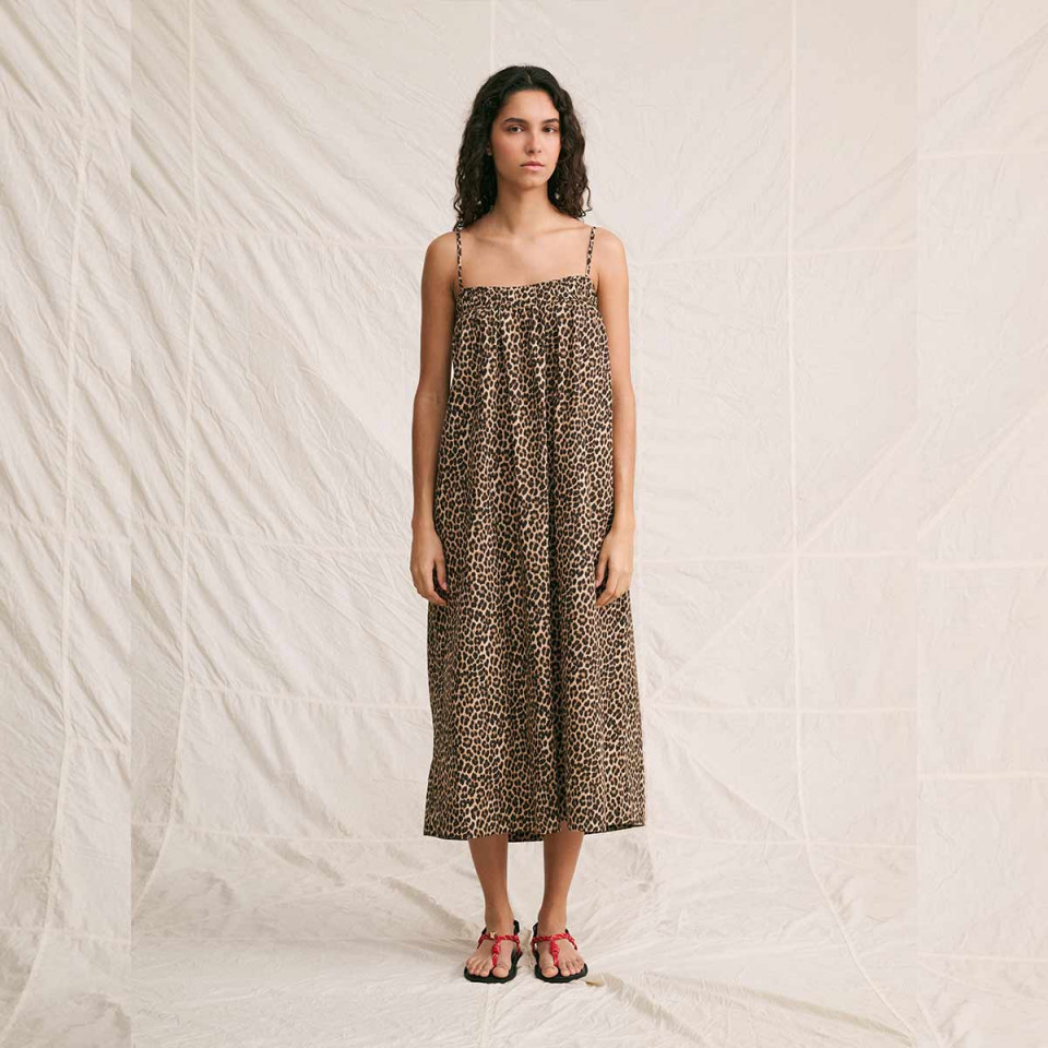 Robe Longue Bretelles Muse