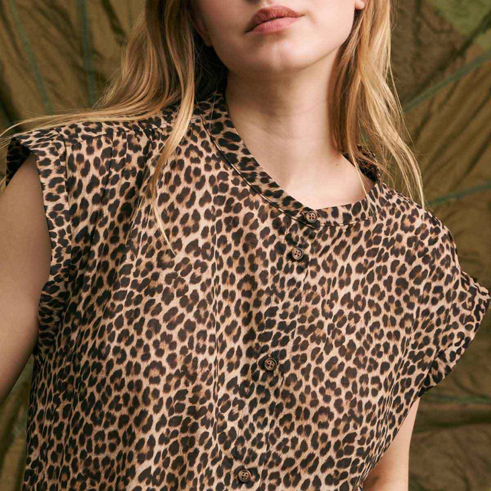 Chemise Sans Manche Amandine