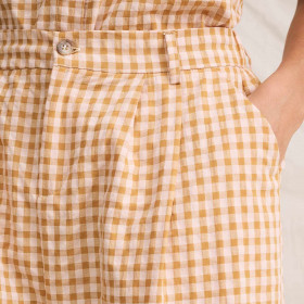 Pantacourt Taille Elastiquée Dos Harmonie