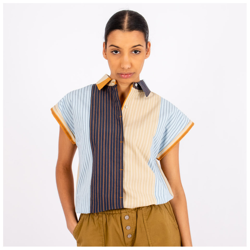 Chemise Coton  Sans Manches Rosalia Playa Hod Paris