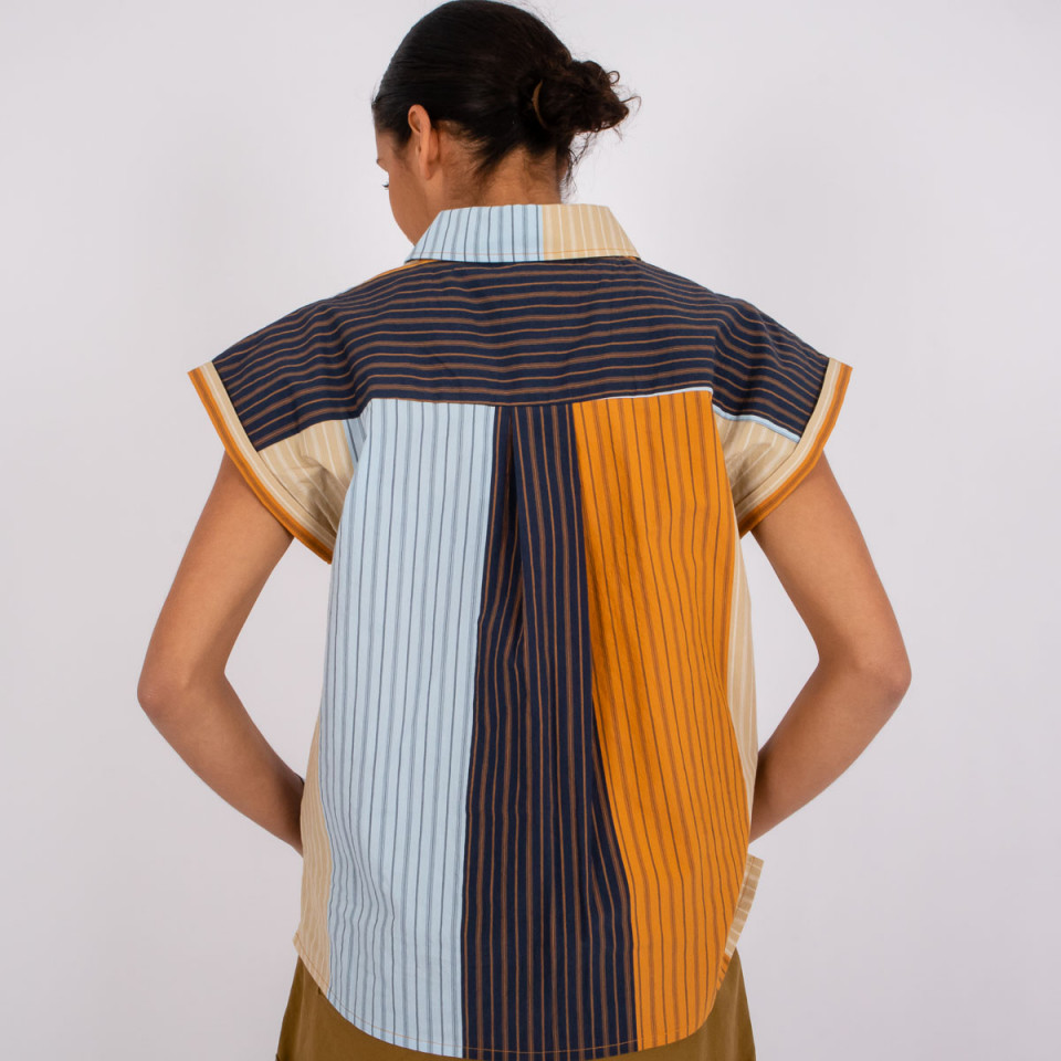 Chemise Coton  Sans Manches Rosalia Playa Hod Paris