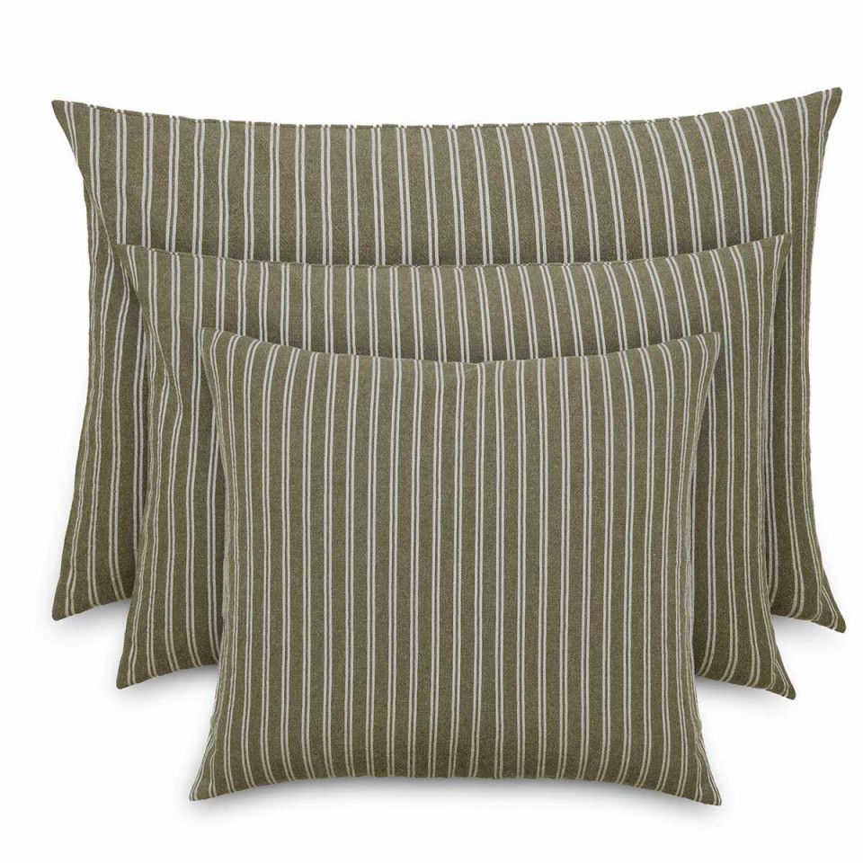Housse de Coussin en Coton Lavé LILI  