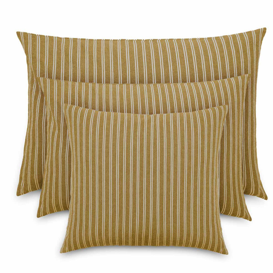 Housse de Coussin en Coton Lavé LILI  