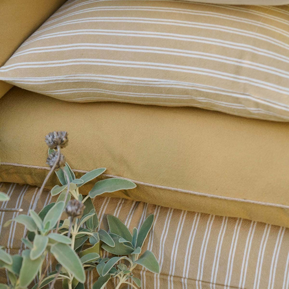Housse de Coussin en Coton Lavé LILI  