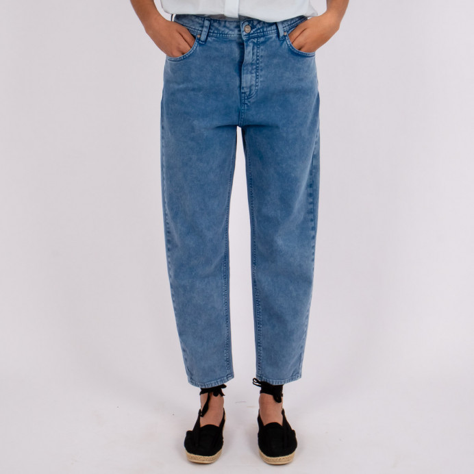 Pantalon en Toile Coupe Boyfriend Gala
