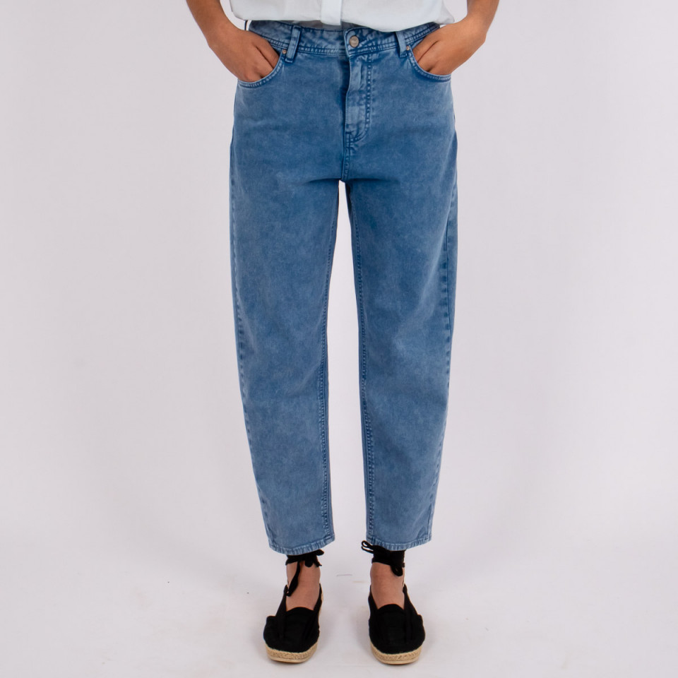 Pantalon en Toile Coupe Boyfriend Gala