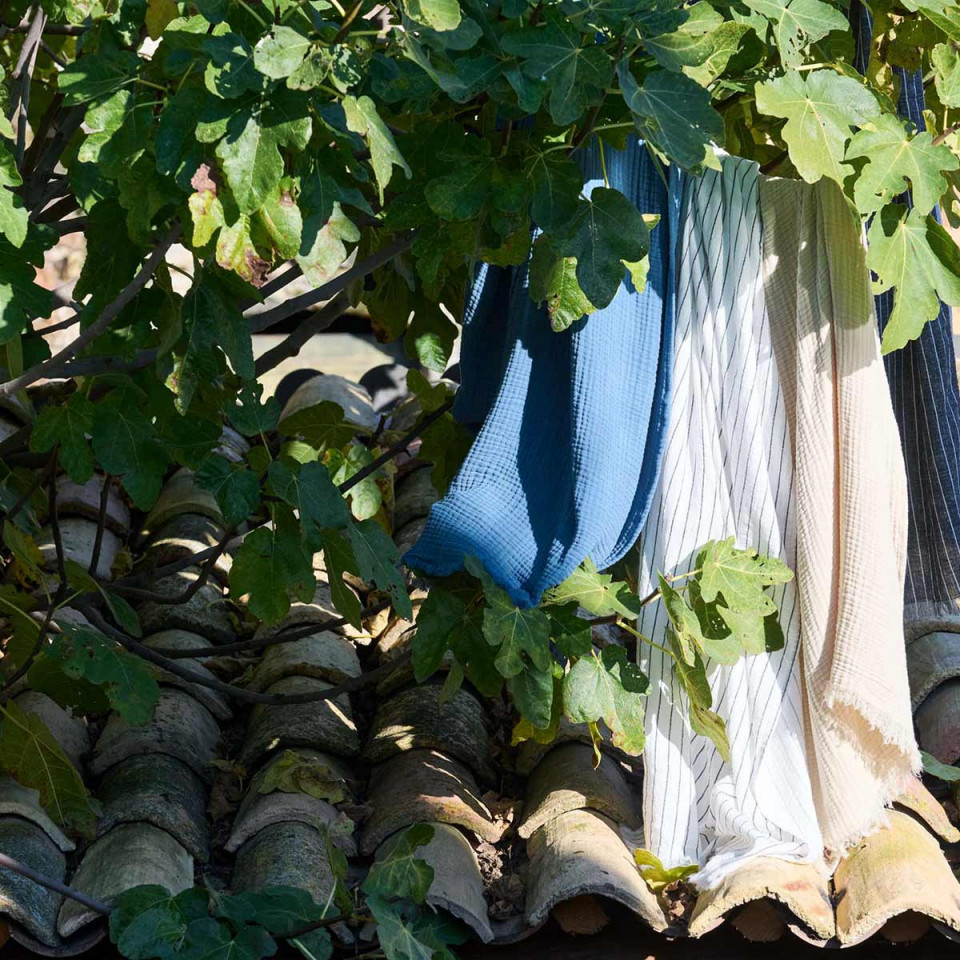 Taie d'Oreiller en Mousseline de Coton LANA  