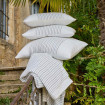 Housse de Coussin en Mousseline de Coton IMANI