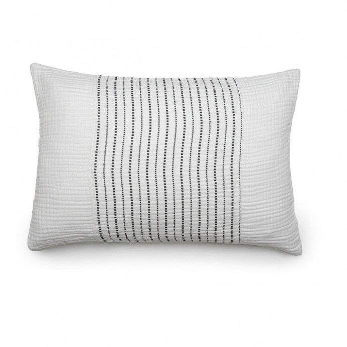 Housse de Coussin en Mousseline de Coton IMANI
