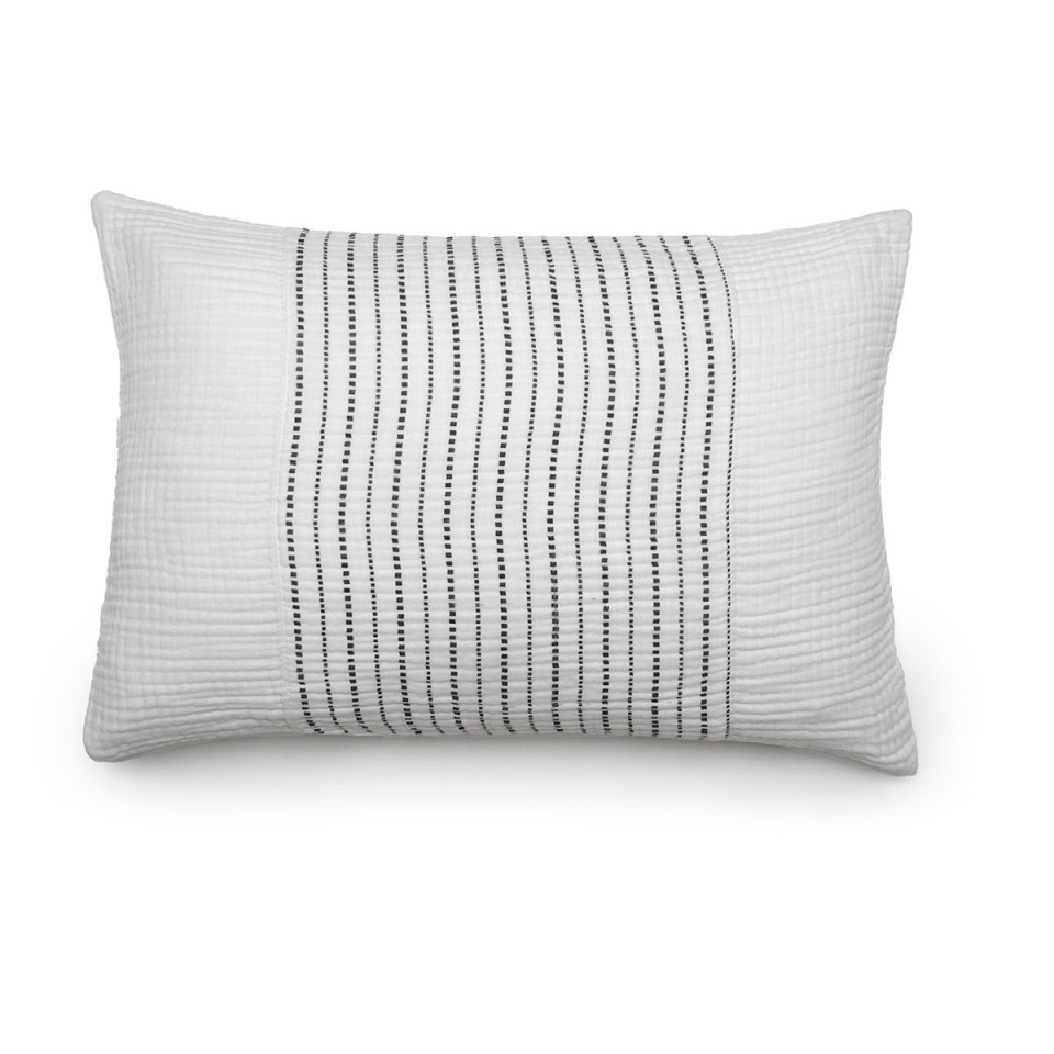Housse de Coussin en Mousseline de Coton IMANI 