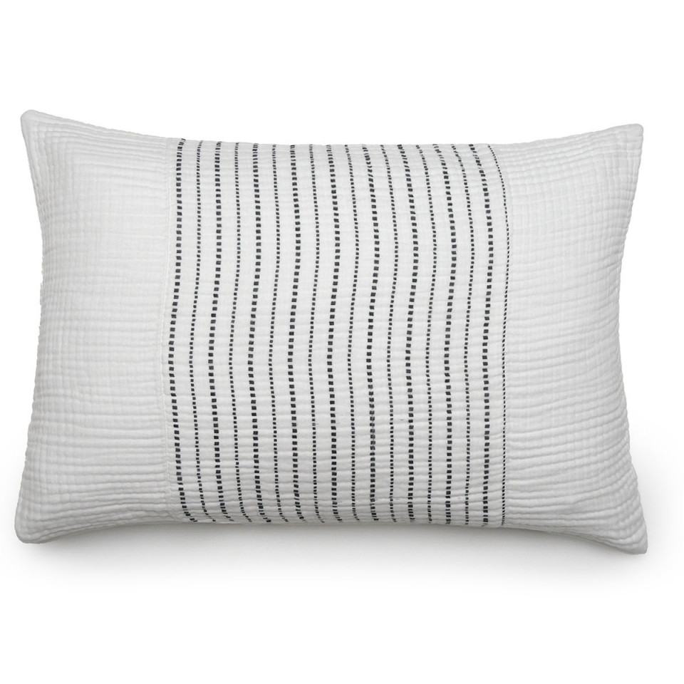 Housse de Coussin en Mousseline de Coton IMANI 