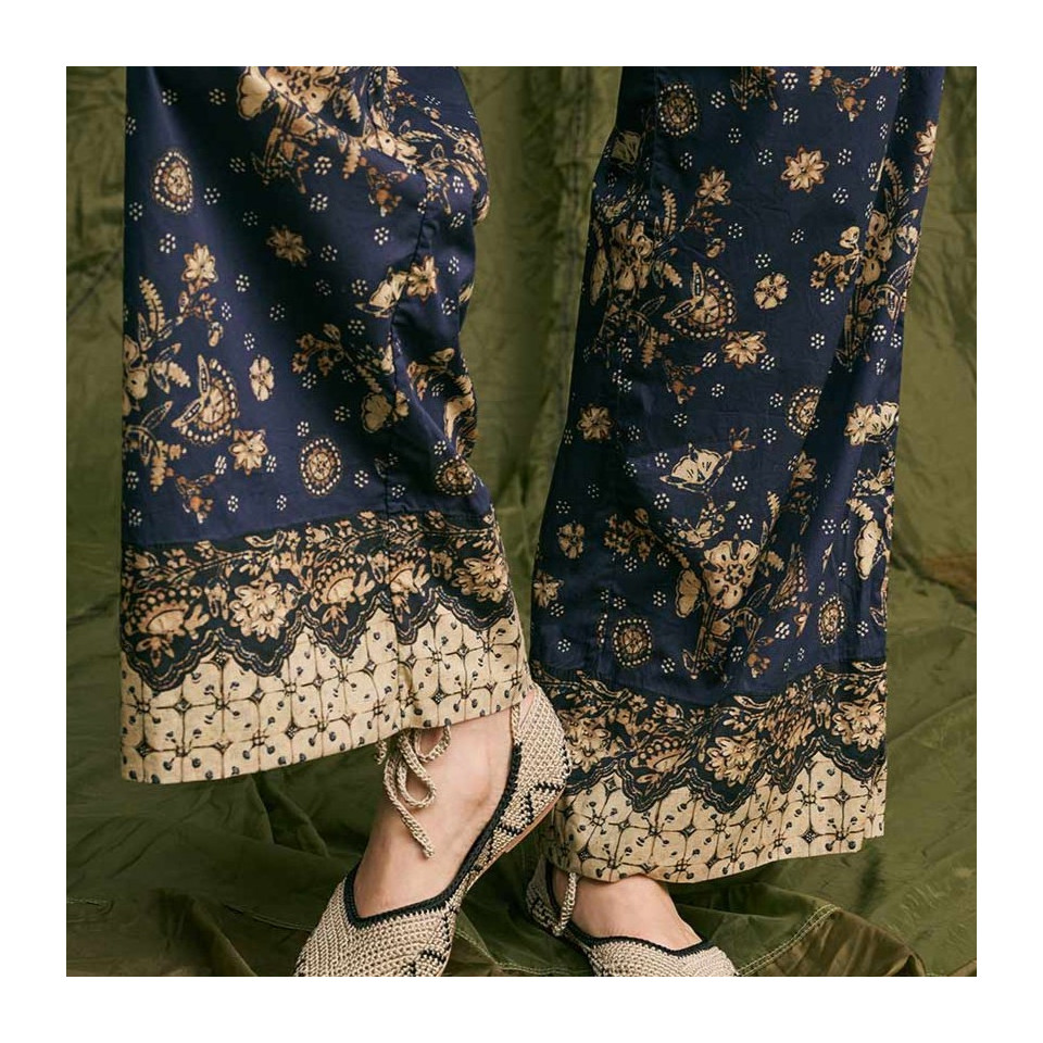 Pantalon Large Imprimé Léa hindi Hod Paris