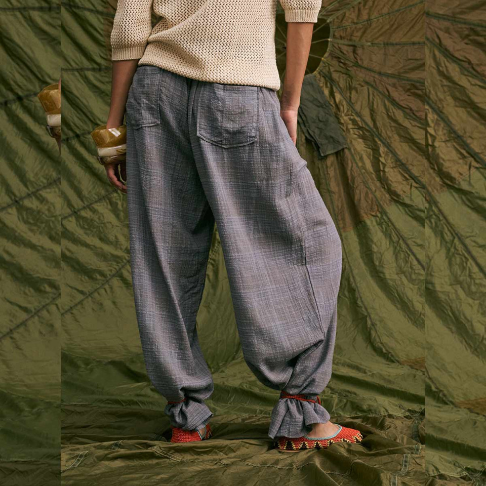 Pantalon Large Taille Elastiquée Agnès Storm Hod Paris