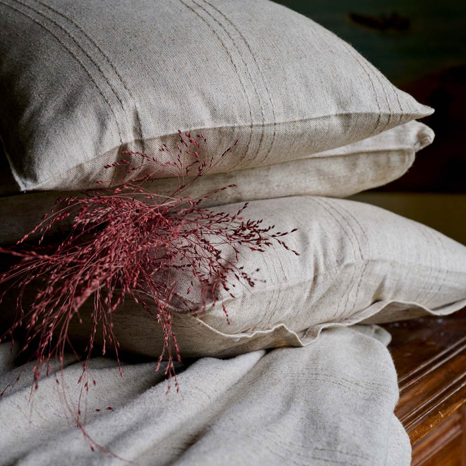 Housse de Coussin en Lin JAIA  