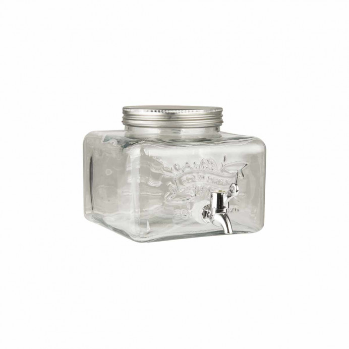 Fontaine Distributeur à Boisson en Verre de 3,6L