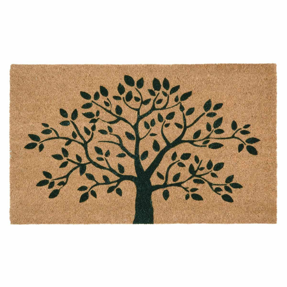Paillasson Rectangulaire Motif Arbre