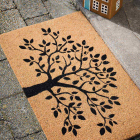 Paillasson Rectangulaire Motif Arbre