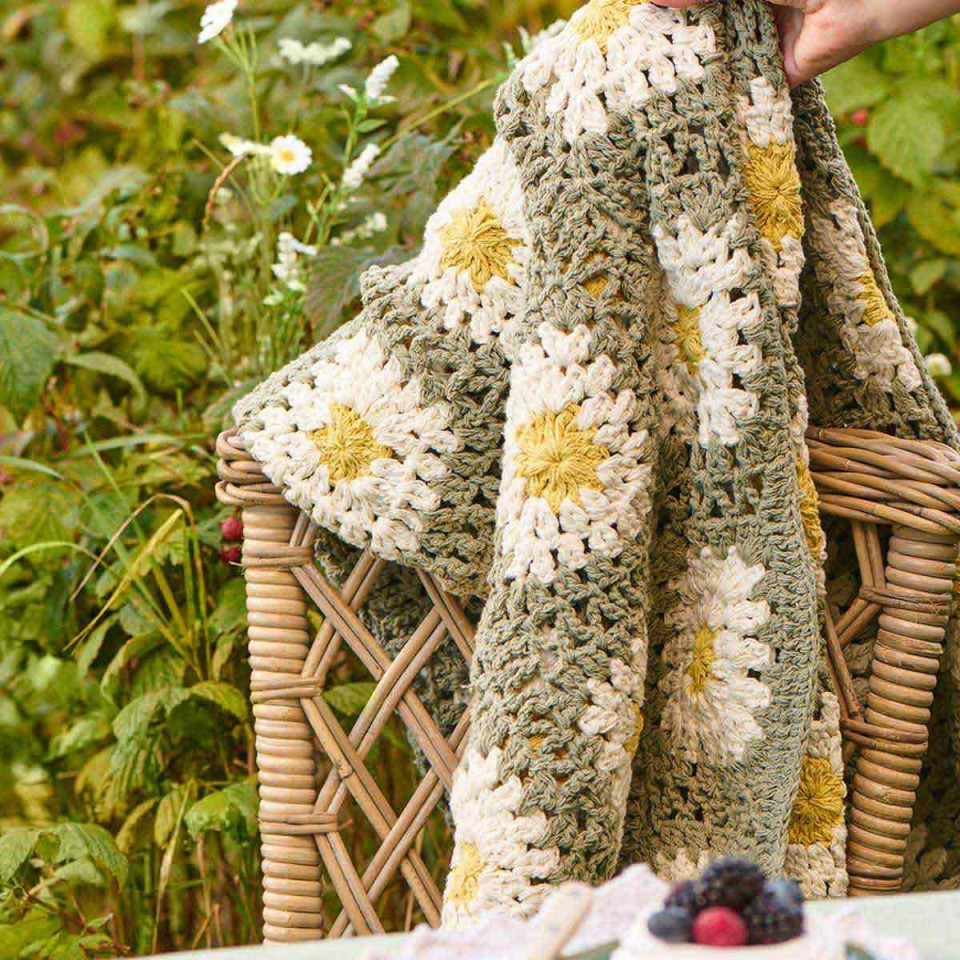 Plaid en Crochet 