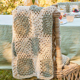 Plaid en Crochet 