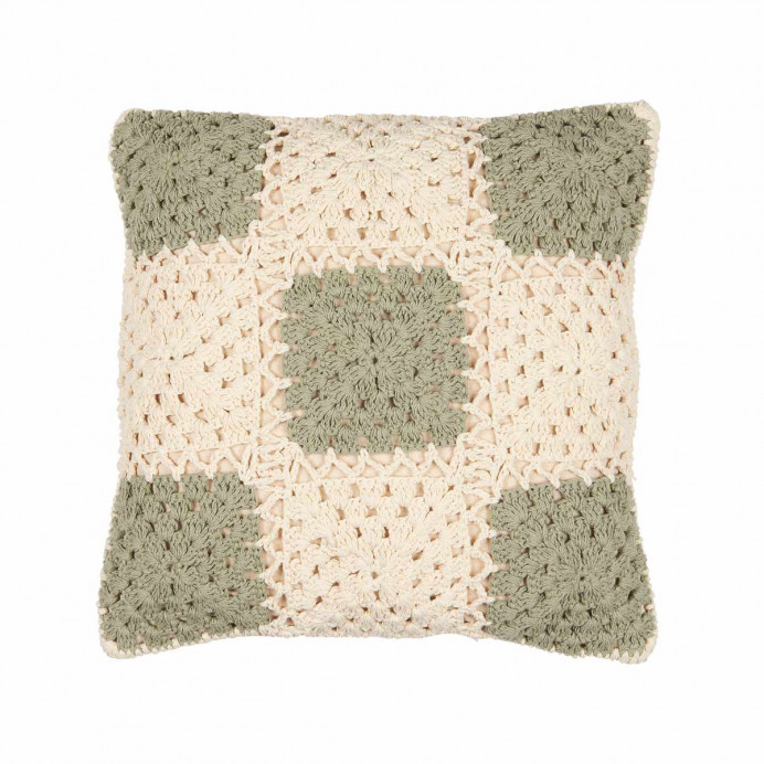 Housse de Coussin en Crochet