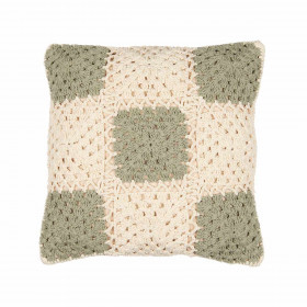 Housse de Coussin en Crochet 