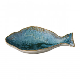 Bol Ocean Blue en Forme de Poisson  