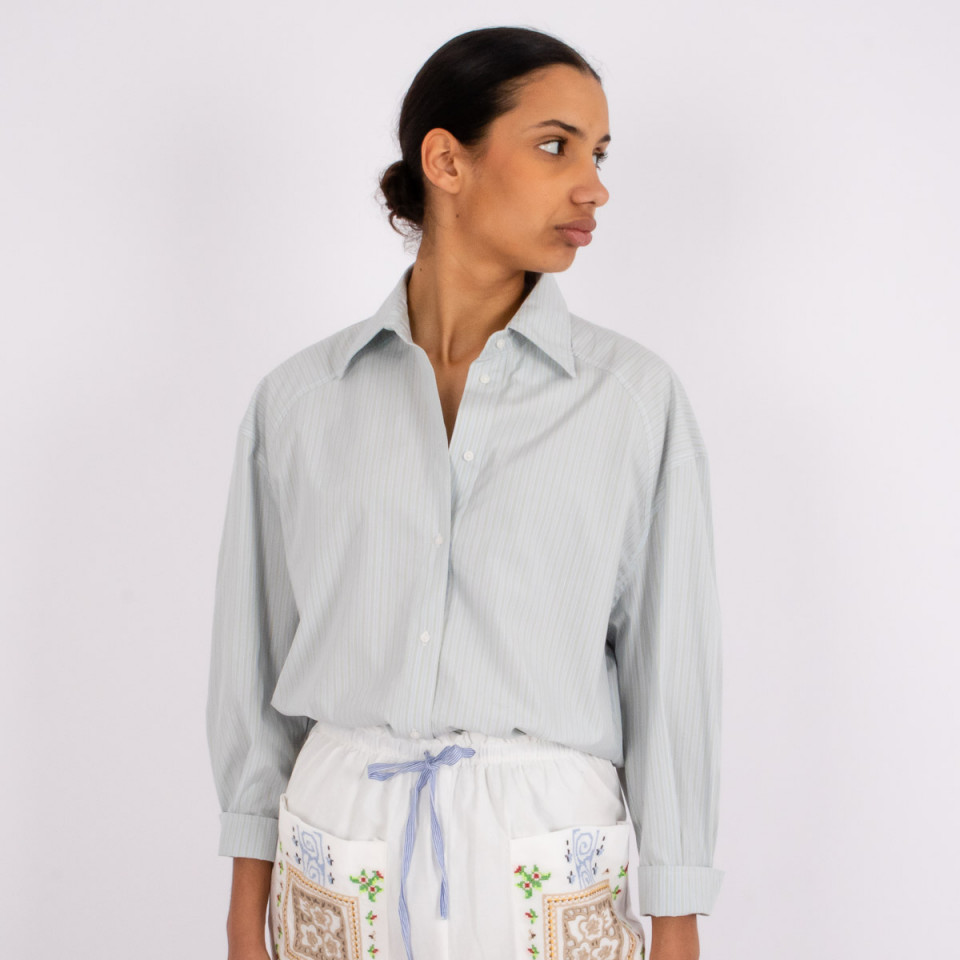 Chemise Masculine Coton Nirvana Zephyr Hod Paris