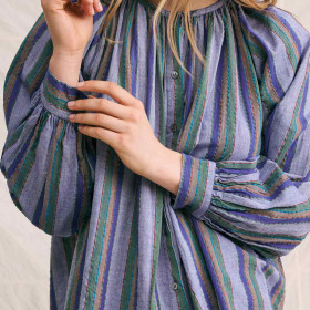 Chemise Rayée Manches Longues Naila