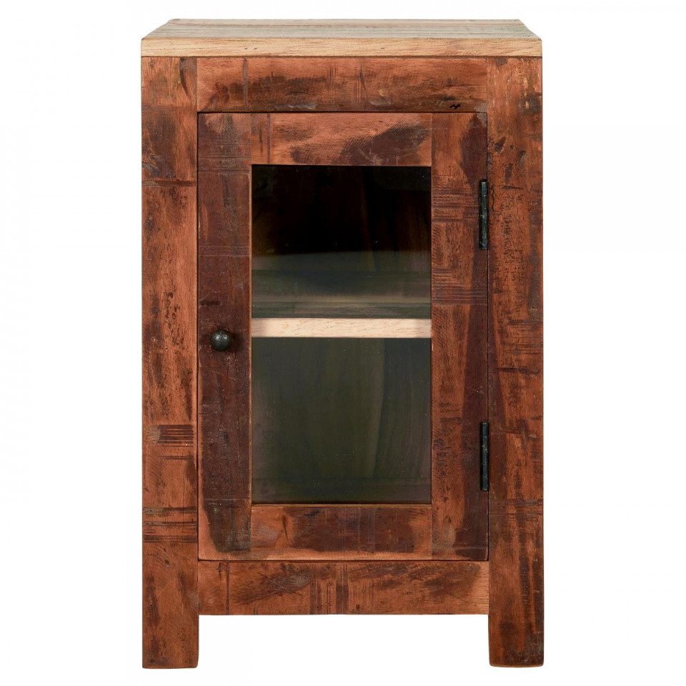 Table de Chevet ou Rangement en Bois Recyclé 