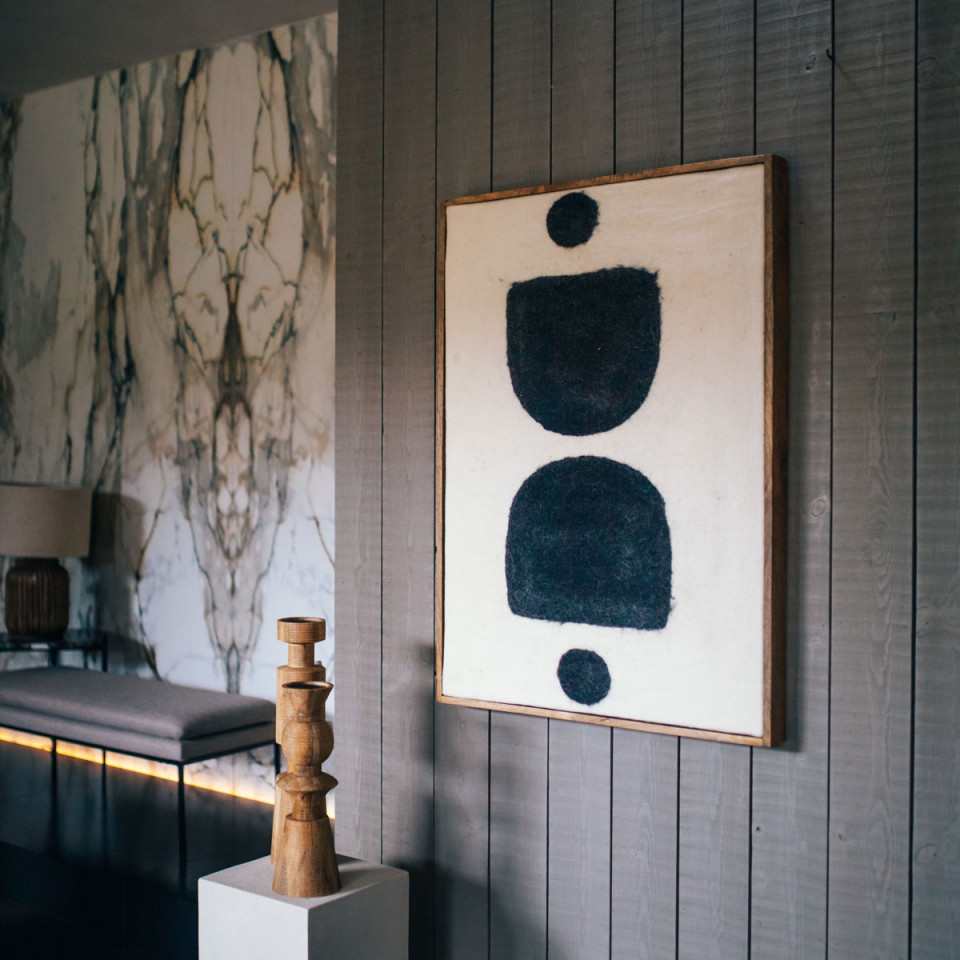 Toile WOOLY avec Cadre  Bois - Pomax