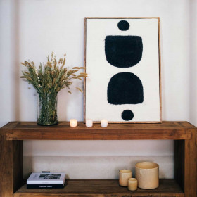 Toile WOOLY avec Cadre  Bois - Pomax