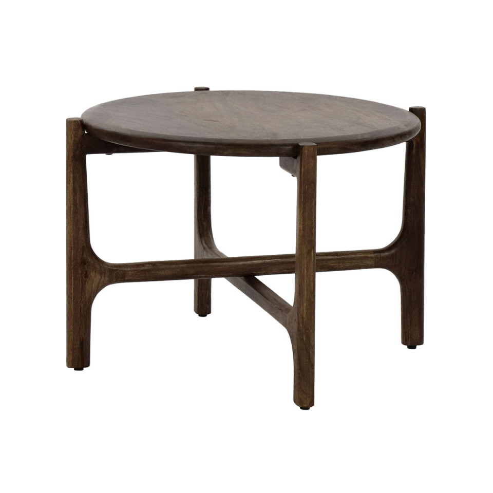 CABANE - table d'appoint - bois de mangier - Pomax