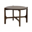 CABANE - table d'appoint - bois de mangier - DIA 55 x H 40 cm