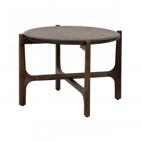 CABANE - table d'appoint - bois de mangier - Pomax