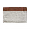 INDIAN SUMMER - nappe - lin - L 250 x W 170 cm - rouille