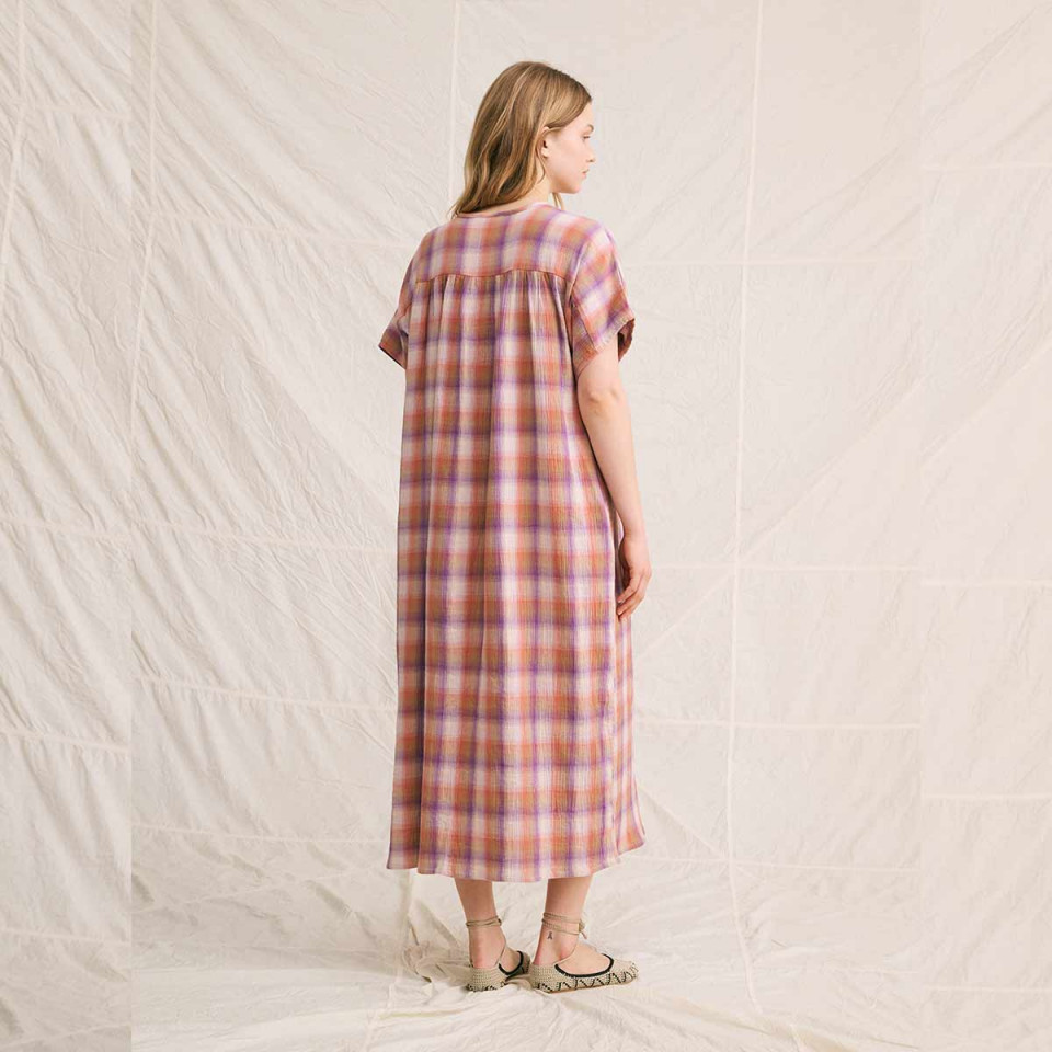Robe Longue Manches 3/4 Lucy
