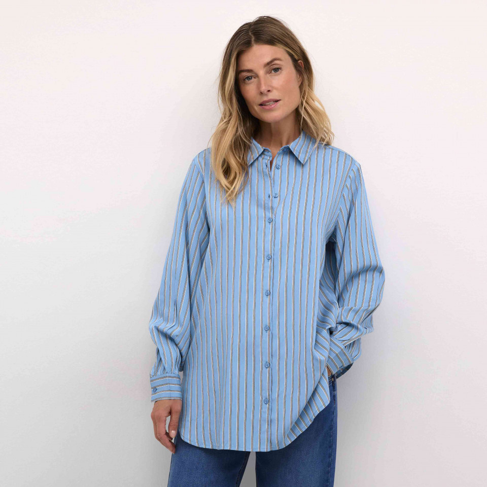 Chemise à Rayures Riley