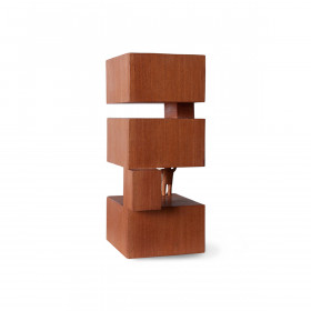 Sculpture Bois d'Acajou Design Bauhaus Empowered 