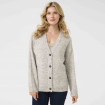 Gilet Moelleux Oversize Blu