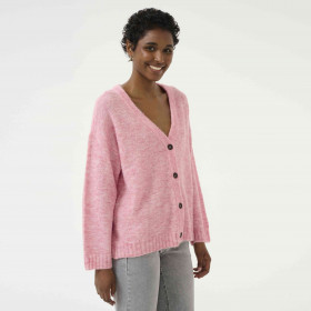 Gilet Moelleux Oversize Blu Blush cream