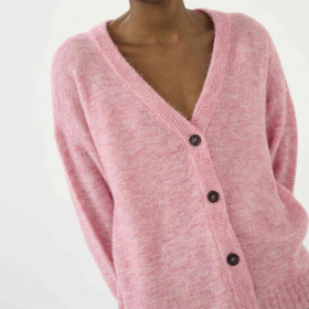 Gilet Moelleux Oversize Blu Blush cream