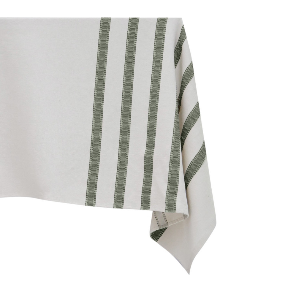 Nappe de Table en Coton avec Rayures AKSEL  